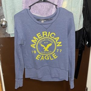 american eagle long sleeve pull over